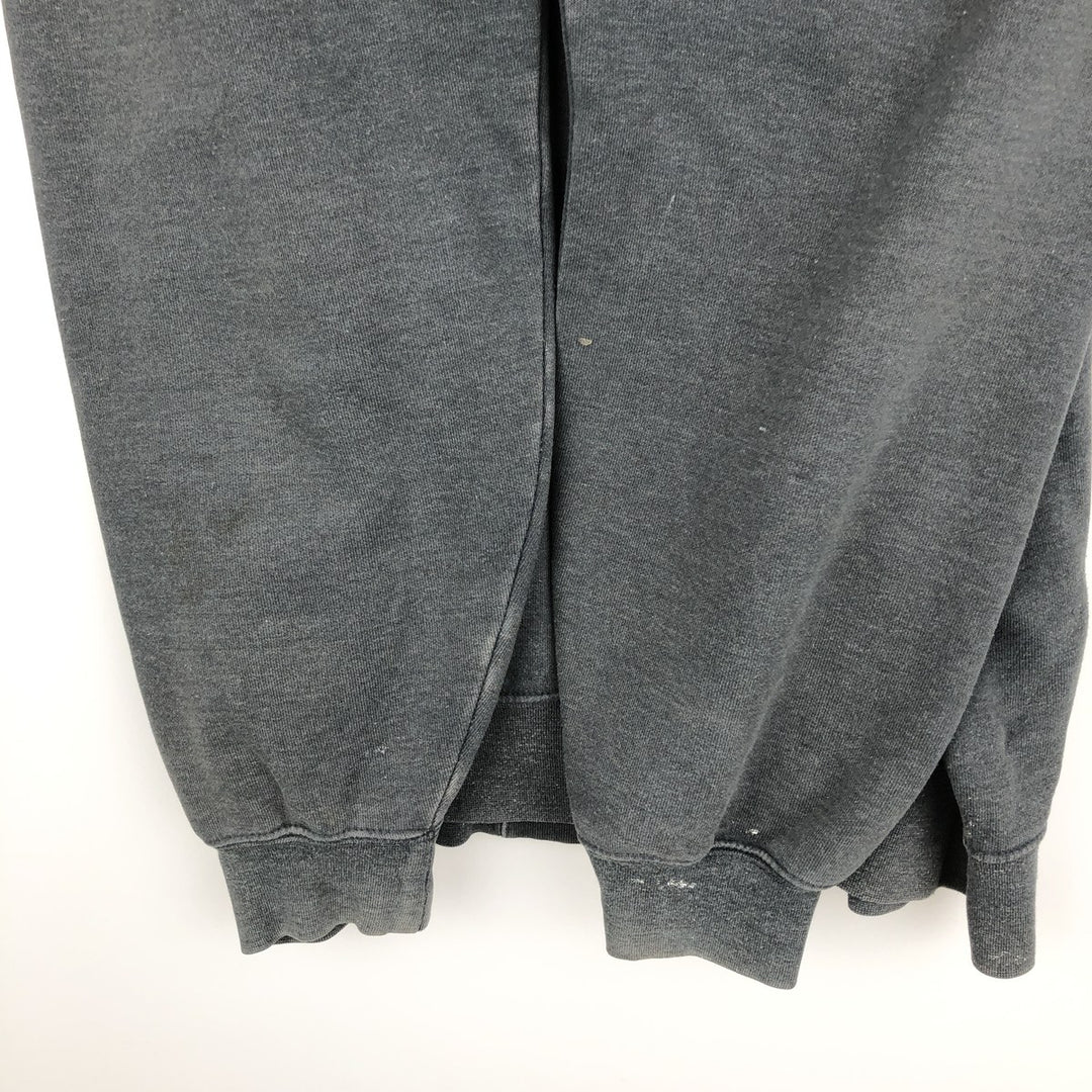 Carhartt ORIGINAL FIT Sweat Full Zip Hoodie, Men's L size cotton Charcoal Vintage Second Hand