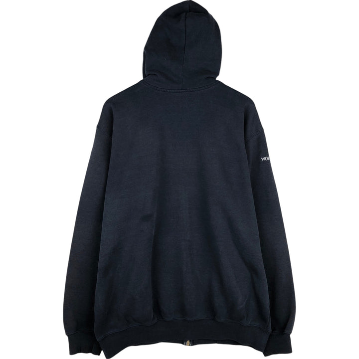 Carhartt Sweat Full Zip Hoodie Men's XL unclear navy blue type Vintage Second Hand