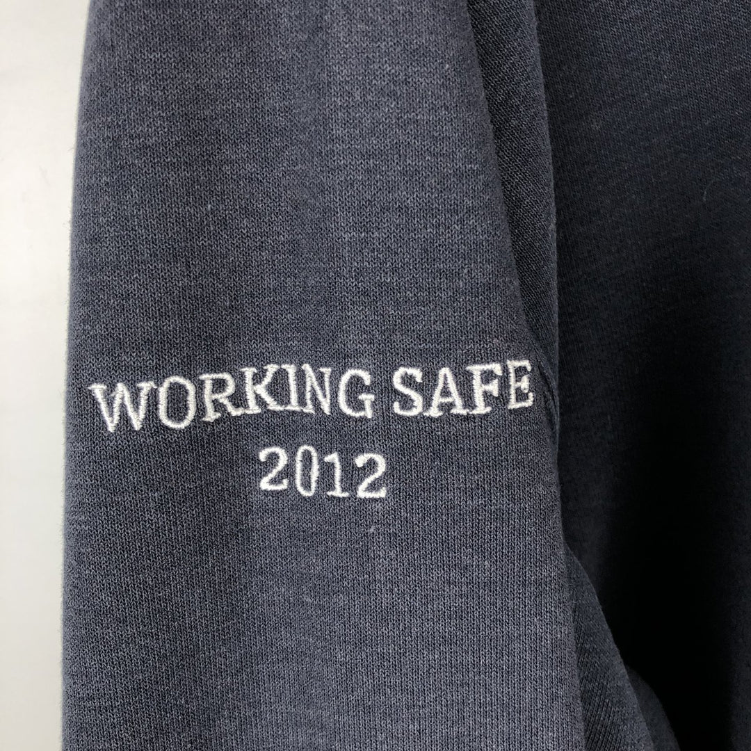Carhartt Sweat Full Zip Hoodie Men's XL unclear navy blue type Vintage Second Hand