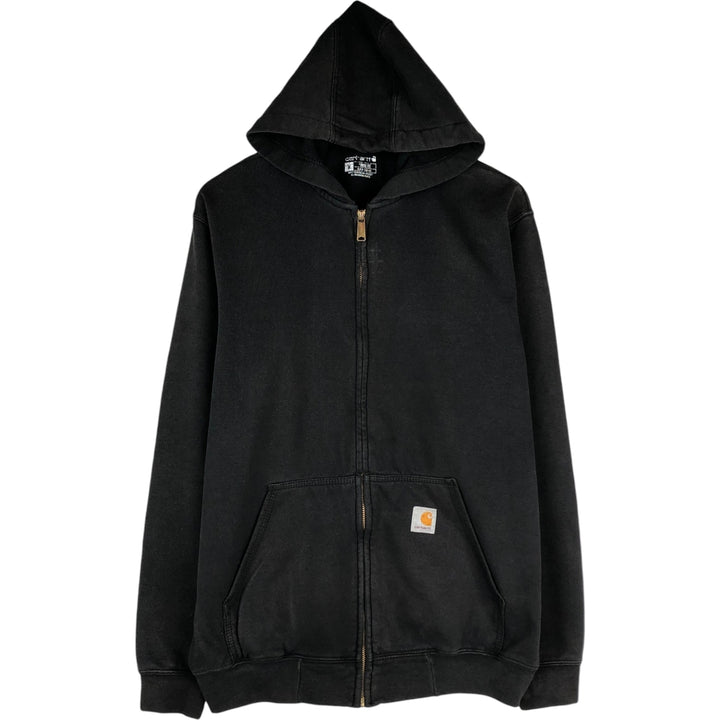 Carhartt Loose Fit Full-Zip Sweatshirt, Men's Size M unclear black type Vintage Second Hand