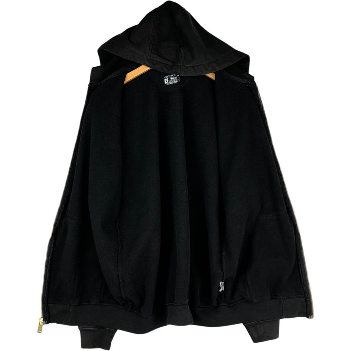 Carhartt Loose Fit Full-Zip Sweatshirt, Men's Size M unclear black type Vintage Second Hand