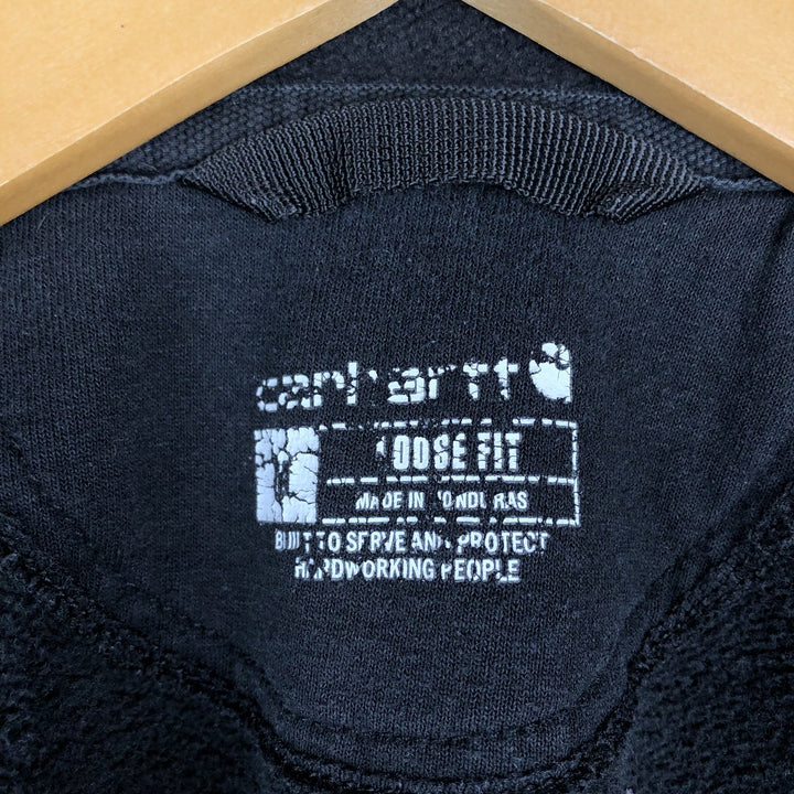 Carhartt Loose Fit Full-Zip Sweatshirt, Men's Size M unclear black type Vintage Second Hand