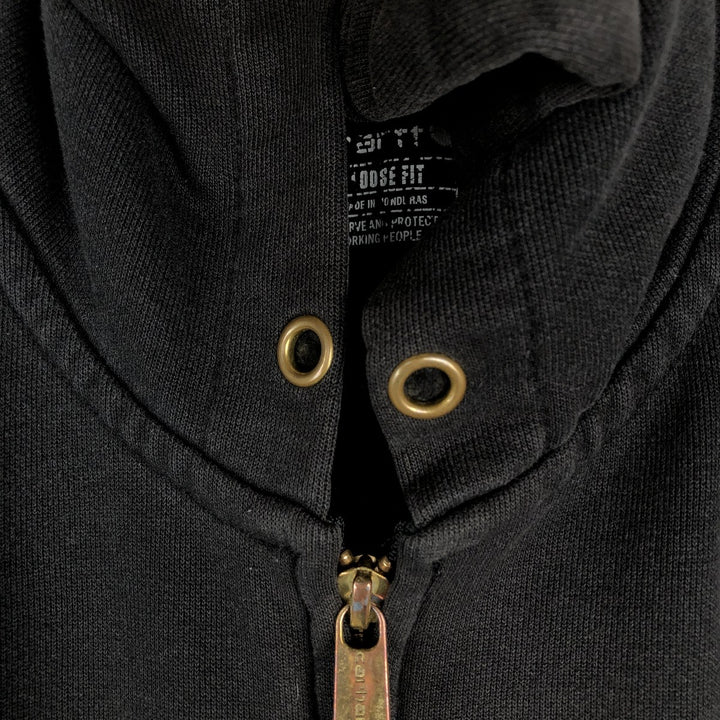 Carhartt Loose Fit Full-Zip Sweatshirt, Men's Size M unclear black type Vintage Second Hand