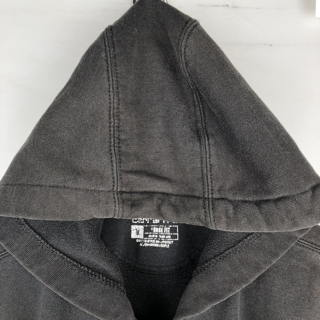 Carhartt Loose Fit Full-Zip Sweatshirt, Men's Size M unclear black type Vintage Second Hand