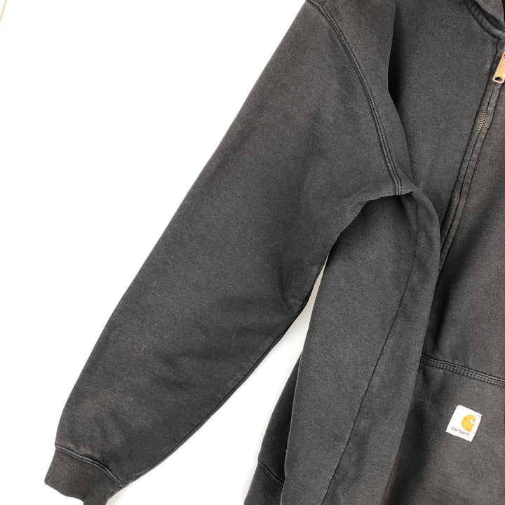 Carhartt Loose Fit Full-Zip Sweatshirt, Men's Size M unclear black type Vintage Second Hand