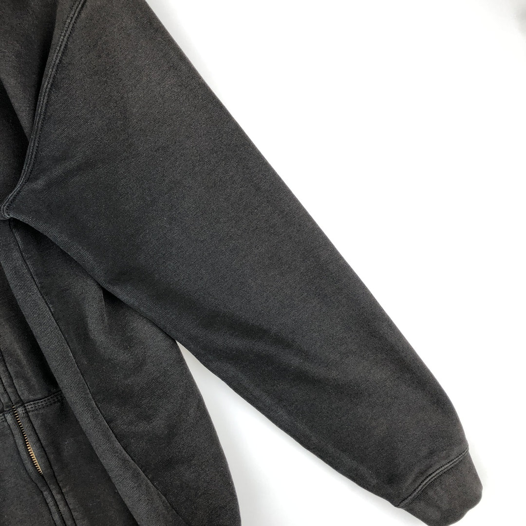 Carhartt Loose Fit Full-Zip Sweatshirt, Men's Size M unclear black type Vintage Second Hand