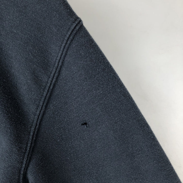Carhartt ORIGINAL FIT sweat full zip hoodie, men's size M cotton navy blue type Vintage Second Hand