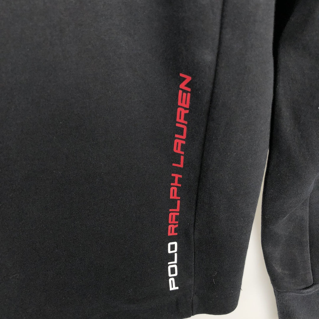 Ralph Lauren POLO RALPH LAUREN full-zip sweatshirt, men's size S cotton black type Vintage Second Hand