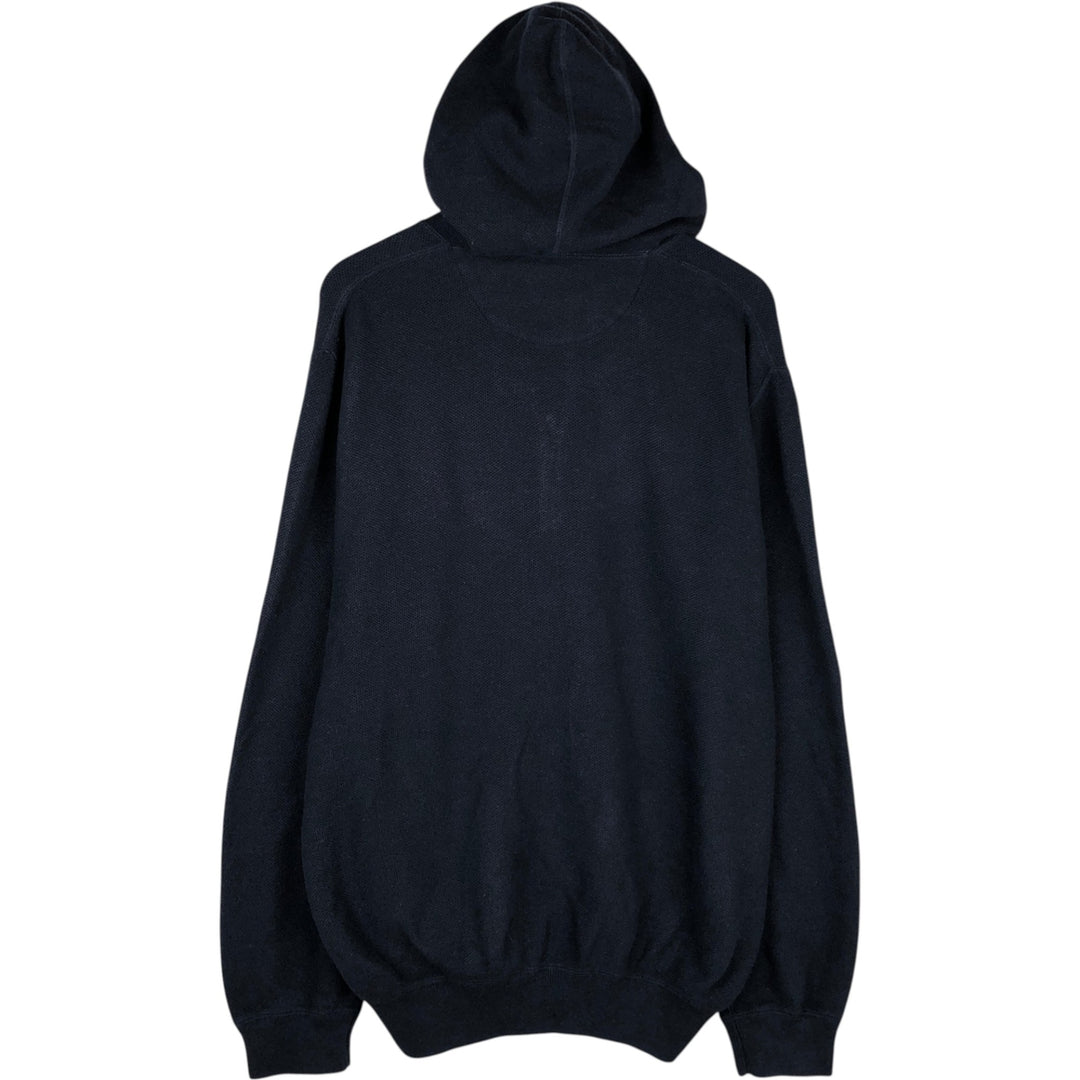 Ralph Lauren POLO RALPH LAUREN Sweat Full Zip Hoodie Men's XXL Pima Cotton navy blue type Vintage Second Hand
