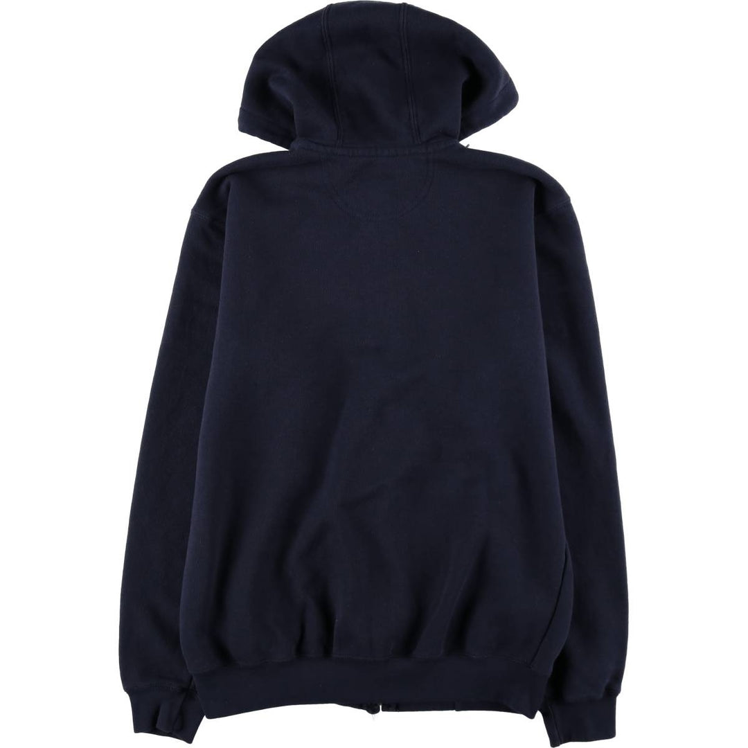 Carhartt ORIGINAL FIT Advertising Full-Zip Sweatshirt Hoodie, Men's Size S (approx.) cotton navy blue type Vintage Second Hand