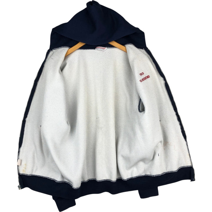 WearGuard Sweat Full-Zip Hoodie, Men's Size L unclear navy blue type Vintage Second Hand