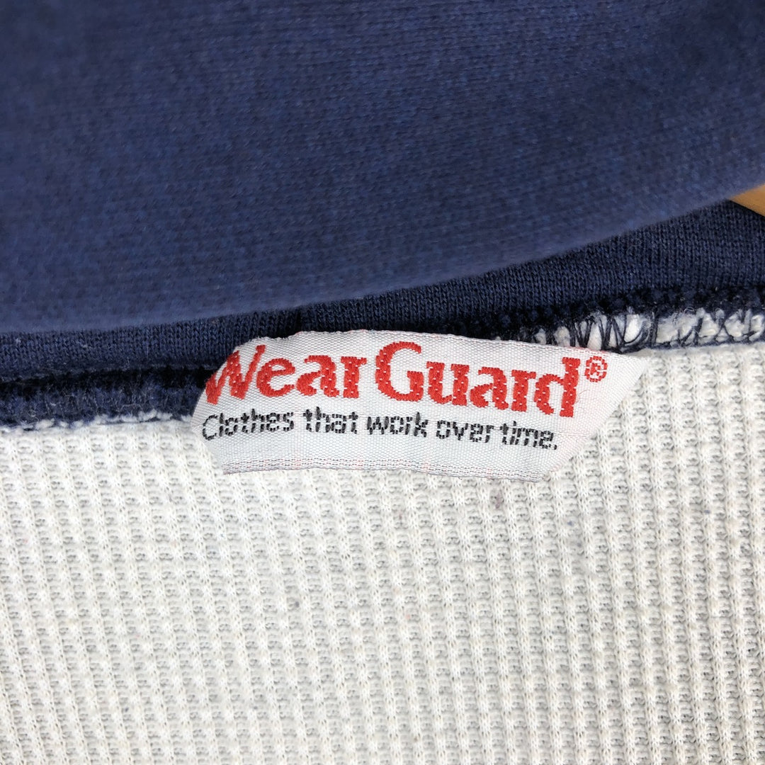 WearGuard Sweat Full-Zip Hoodie, Men's Size L unclear navy blue type Vintage Second Hand