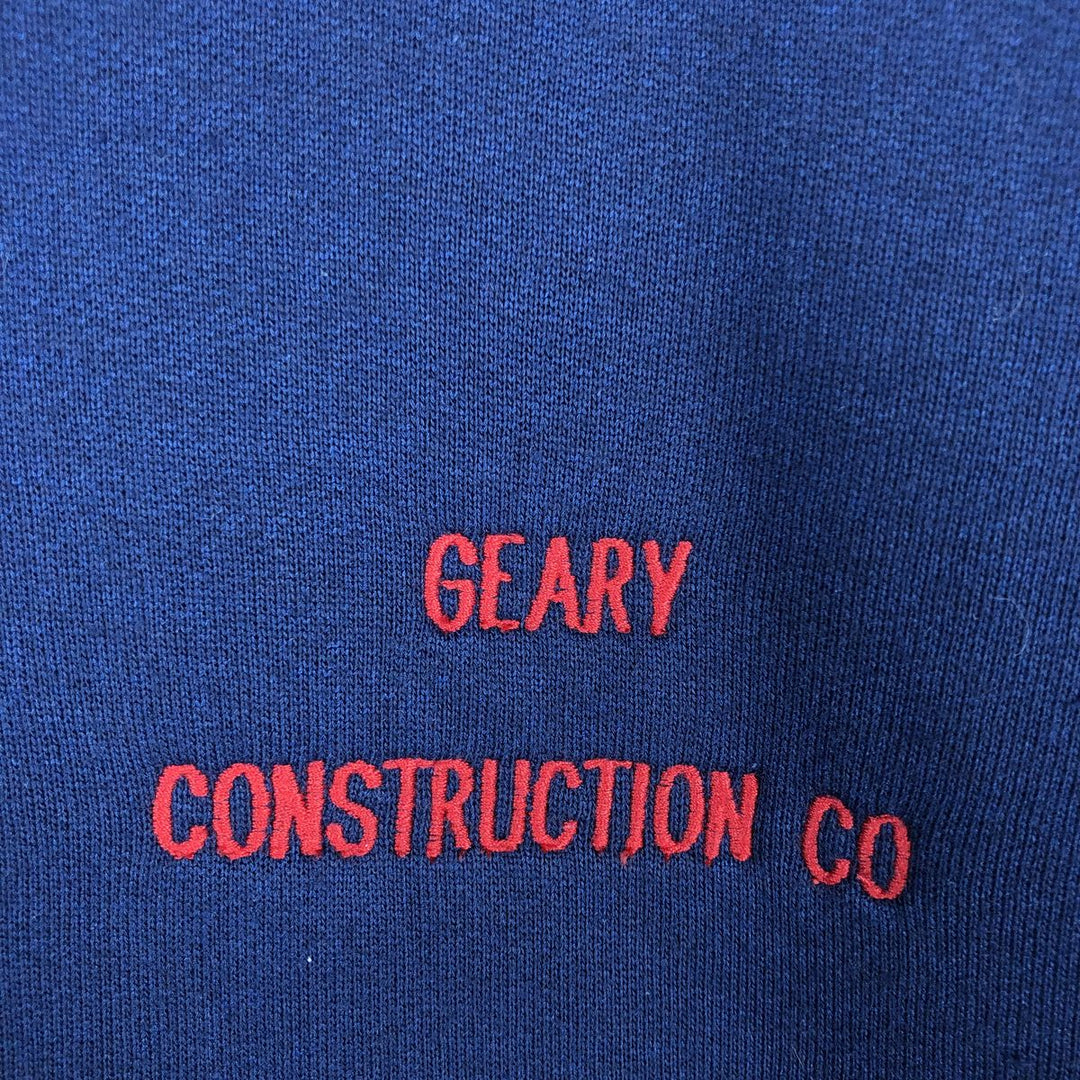 WearGuard Sweat Full-Zip Hoodie, Men's Size L unclear navy blue type Vintage Second Hand
