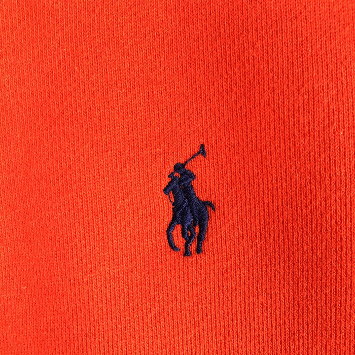 Ralph Lauren POLO by Ralph Lauren Sweat Full Zip Hoodie Men's L size cotton orange type Vintage Second Hand