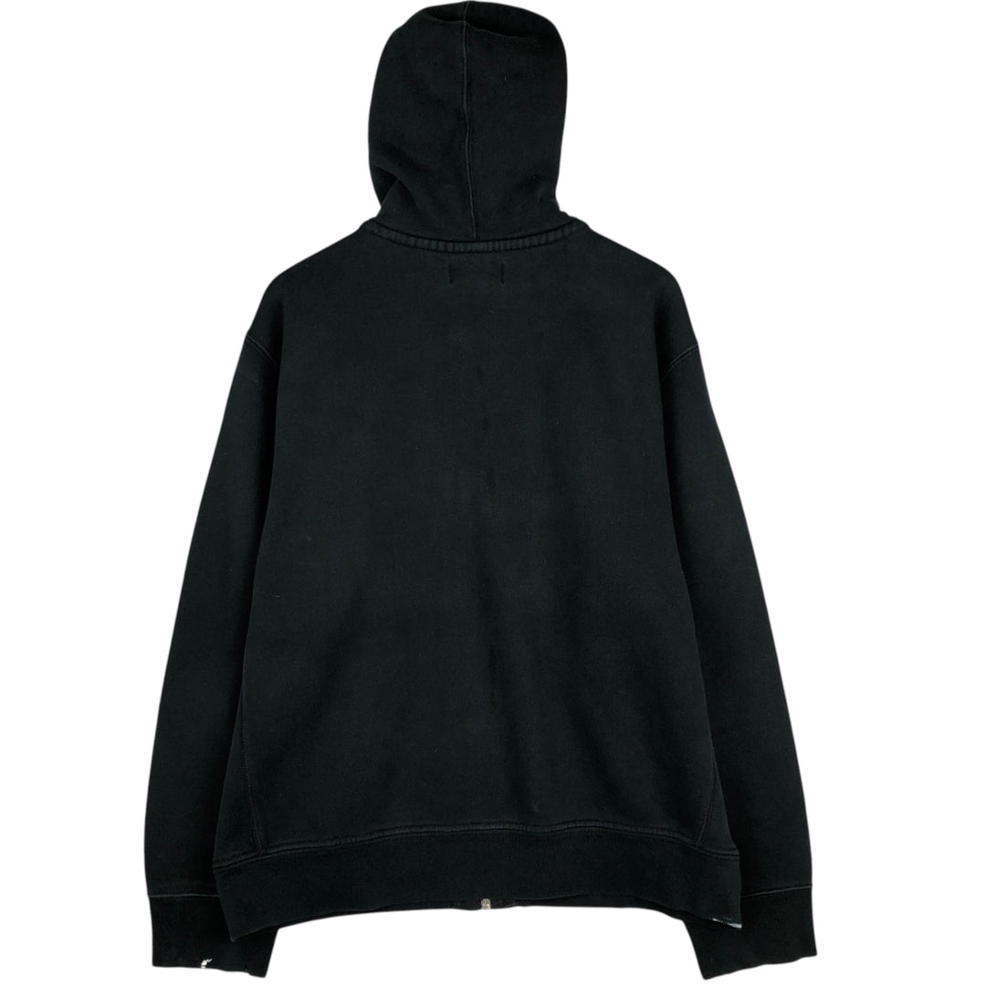 Ralph Lauren POLO RALPH LAUREN Sweatshirt Full-Zip Hoodie, Women's Size XXL (approx.) cotton black type Vintage Second Hand