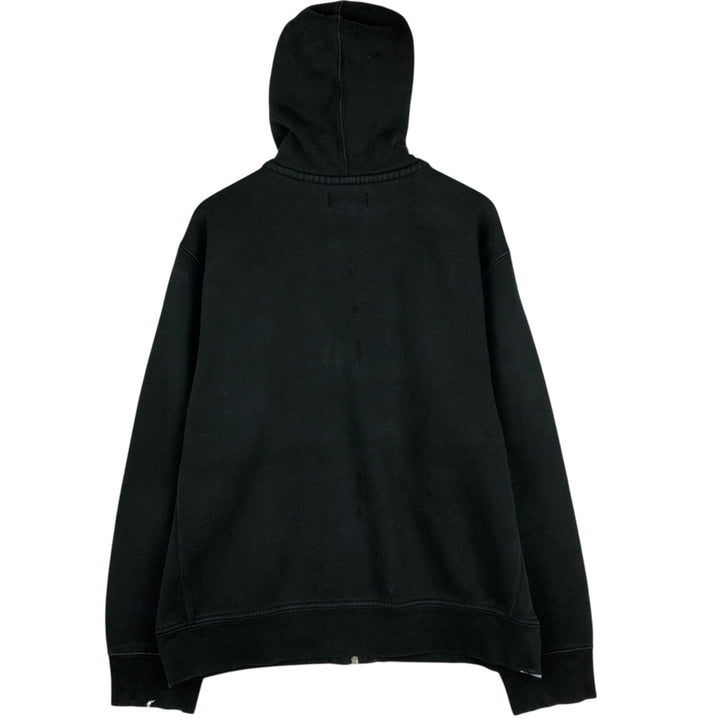 Ralph Lauren POLO RALPH LAUREN Sweatshirt Full-Zip Hoodie, Women's Size XXL (approx.) cotton black type Vintage Second Hand