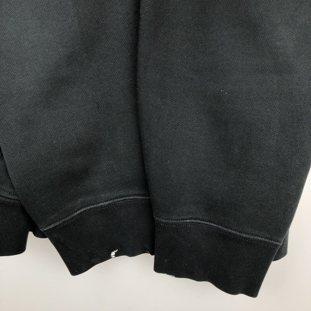 Ralph Lauren POLO RALPH LAUREN Sweatshirt Full-Zip Hoodie, Women's Size XXL (approx.) cotton black type Vintage Second Hand