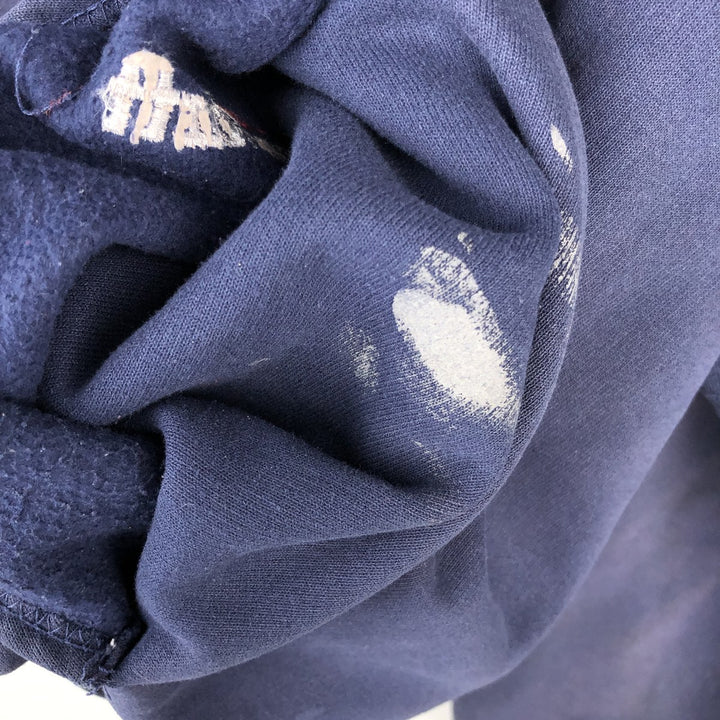 Carhartt Sweat Full Zip Hoodie Men's XXL cotton navy blue type Vintage Second Hand