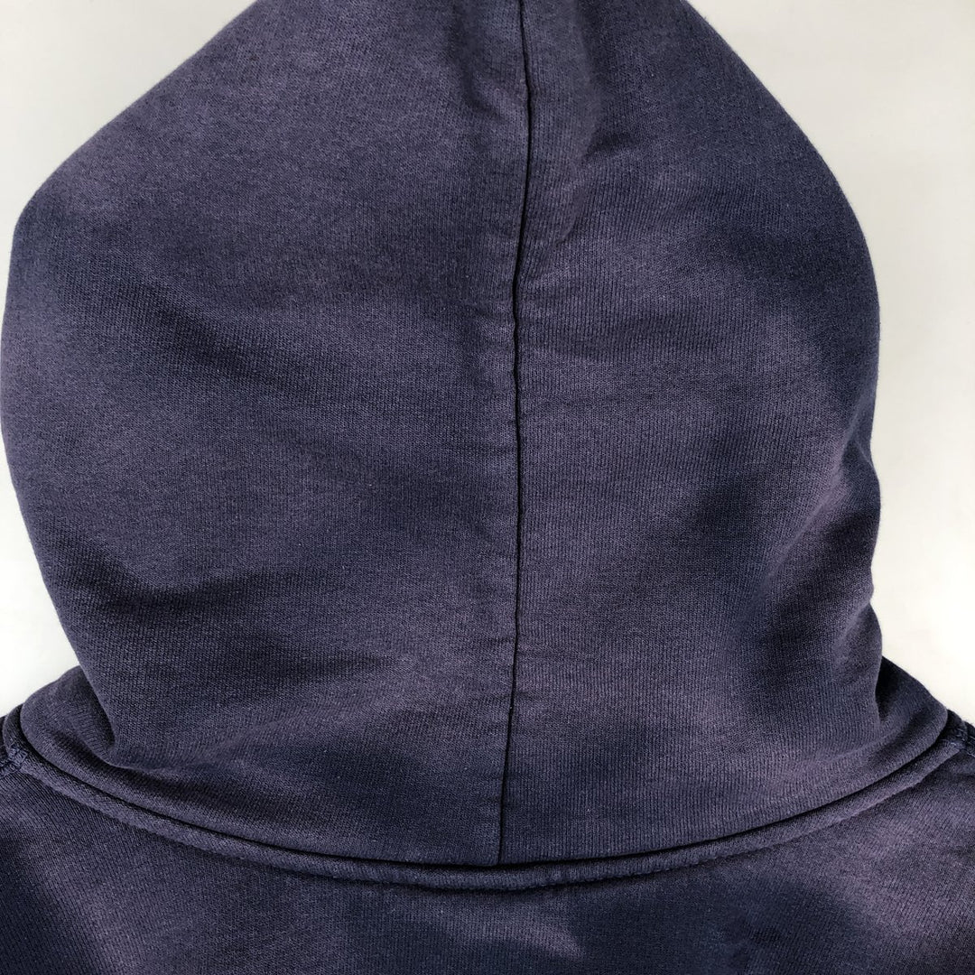 Carhartt Sweat Full Zip Hoodie Men's XXL cotton navy blue type Vintage Second Hand