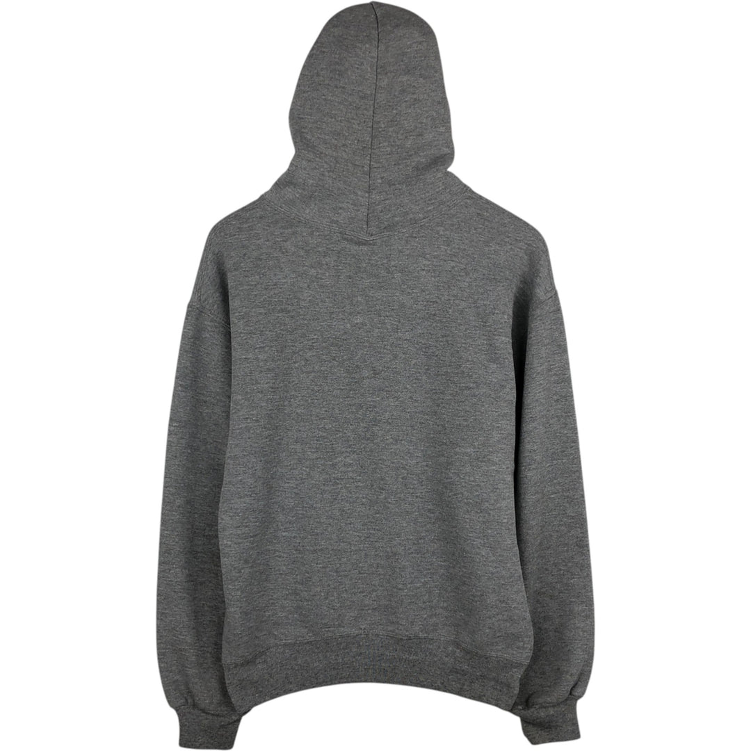 90'S Russell Full-Zip Sweatshirt Hoodie, Made in USA, Men's Size M (Equivalent), Vintage polyester gray type Vintage Second Hand