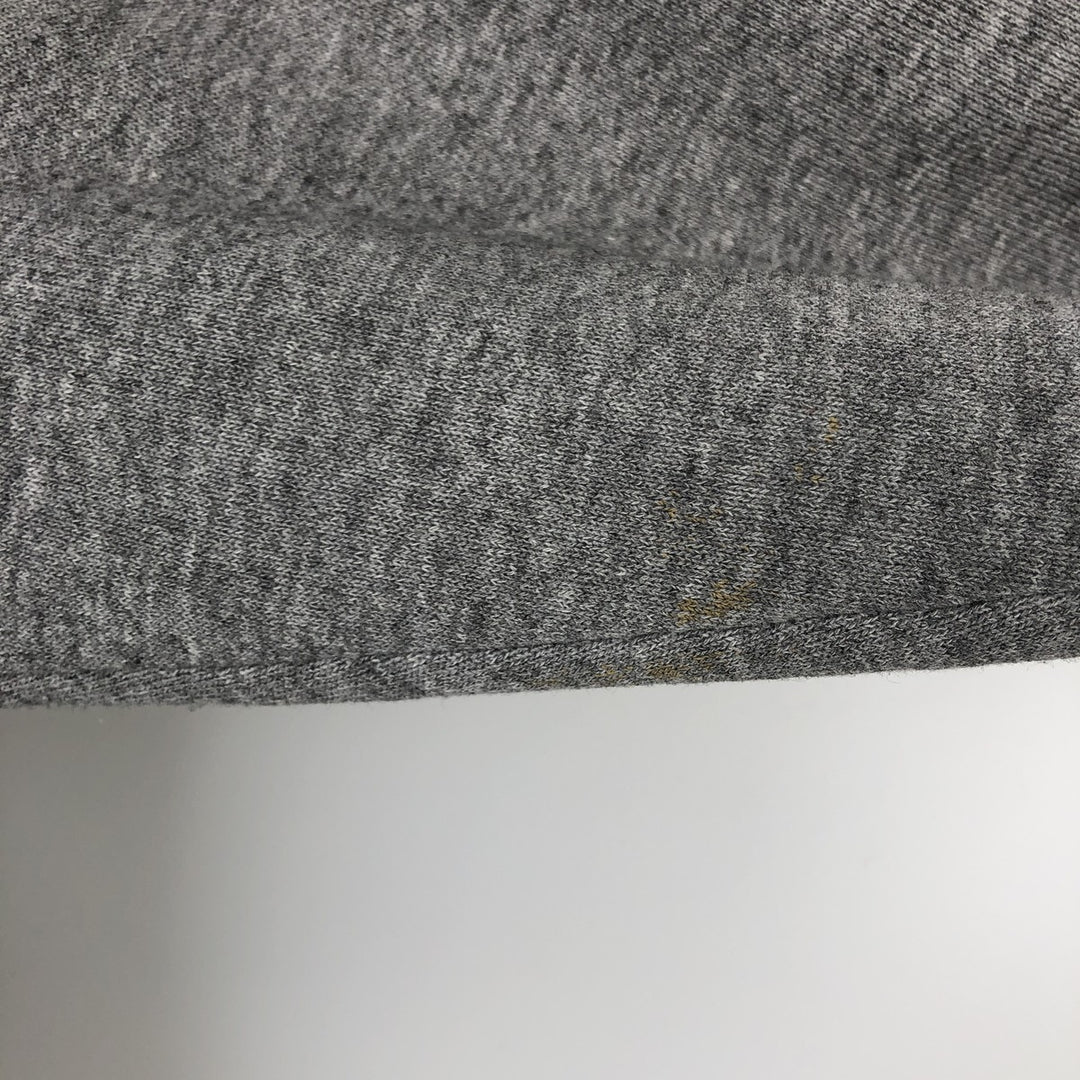 90'S Russell Full-Zip Sweatshirt Hoodie, Made in USA, Men's Size M (Equivalent), Vintage polyester gray type Vintage Second Hand