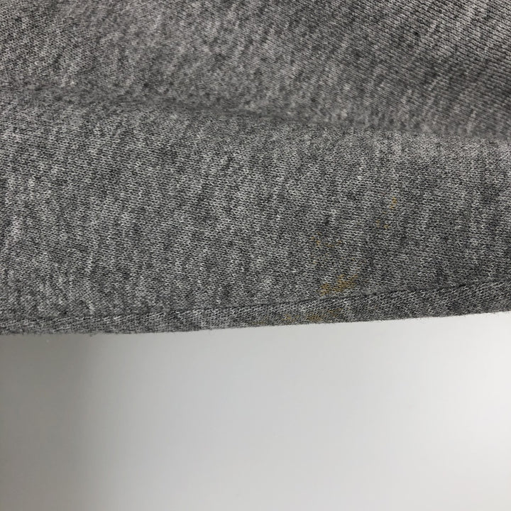 90'S Russell Full-Zip Sweatshirt Hoodie, Made in USA, Men's Size M (Equivalent), Vintage polyester gray type Vintage Second Hand