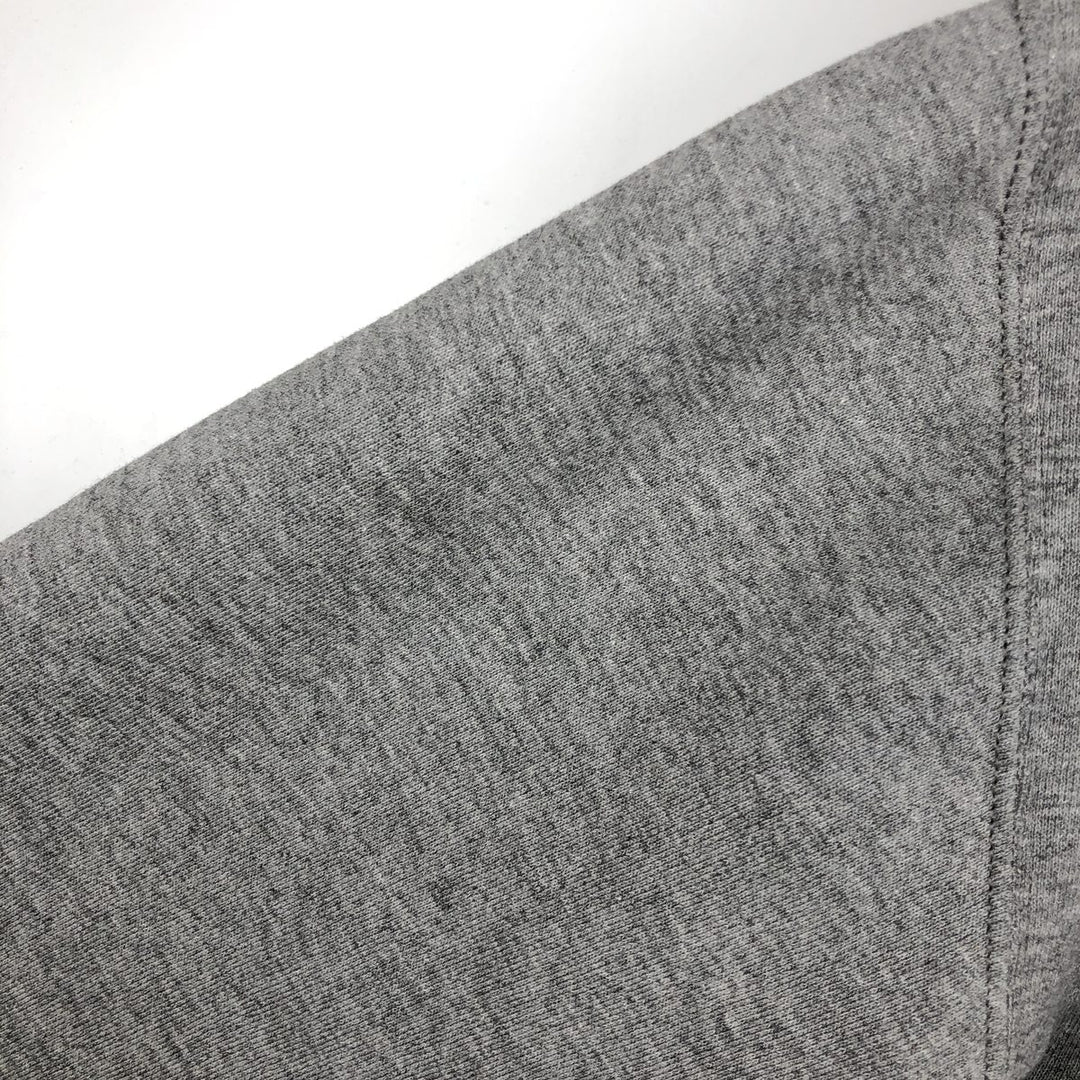 90'S Russell Full-Zip Sweatshirt Hoodie, Made in USA, Men's Size M (Equivalent), Vintage polyester gray type Vintage Second Hand