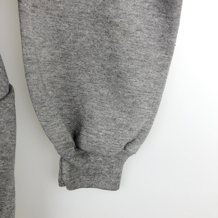90'S Russell Full-Zip Sweatshirt Hoodie, Made in USA, Men's Size M (Equivalent), Vintage polyester gray type Vintage Second Hand