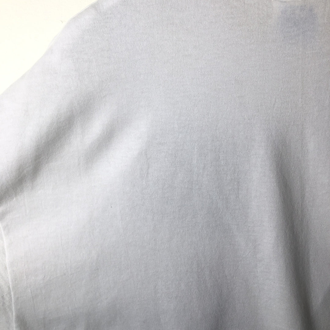 00'S Hanes HEAVYWEIGHT 50 cotton white type Vintage Second Hand