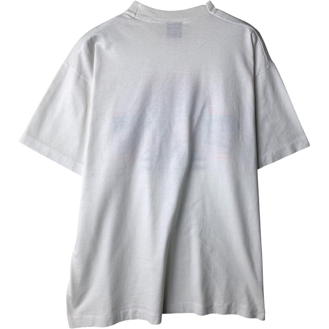 90'S Screen Stars Best Jesus Christ Jesus Christ Print T-Shirt, Made in USA, Men's XL, Vintage cotton white type Vintage Second Hand