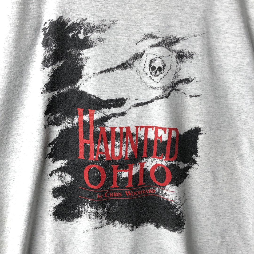 90'S Vintage Fruit of the Loom Vest Print T-Shirt, Men's XXL cotton gray type Vintage Second Hand