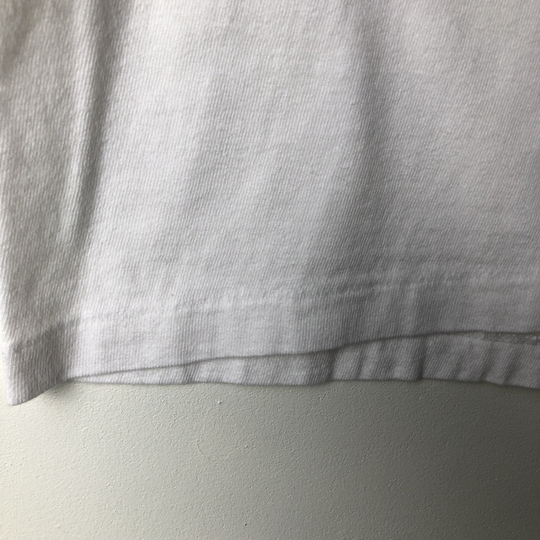 Vintage 90'S Lake Street Art T-shirt, Made in USA, Men's Size L cotton white type Vintage Second Hand