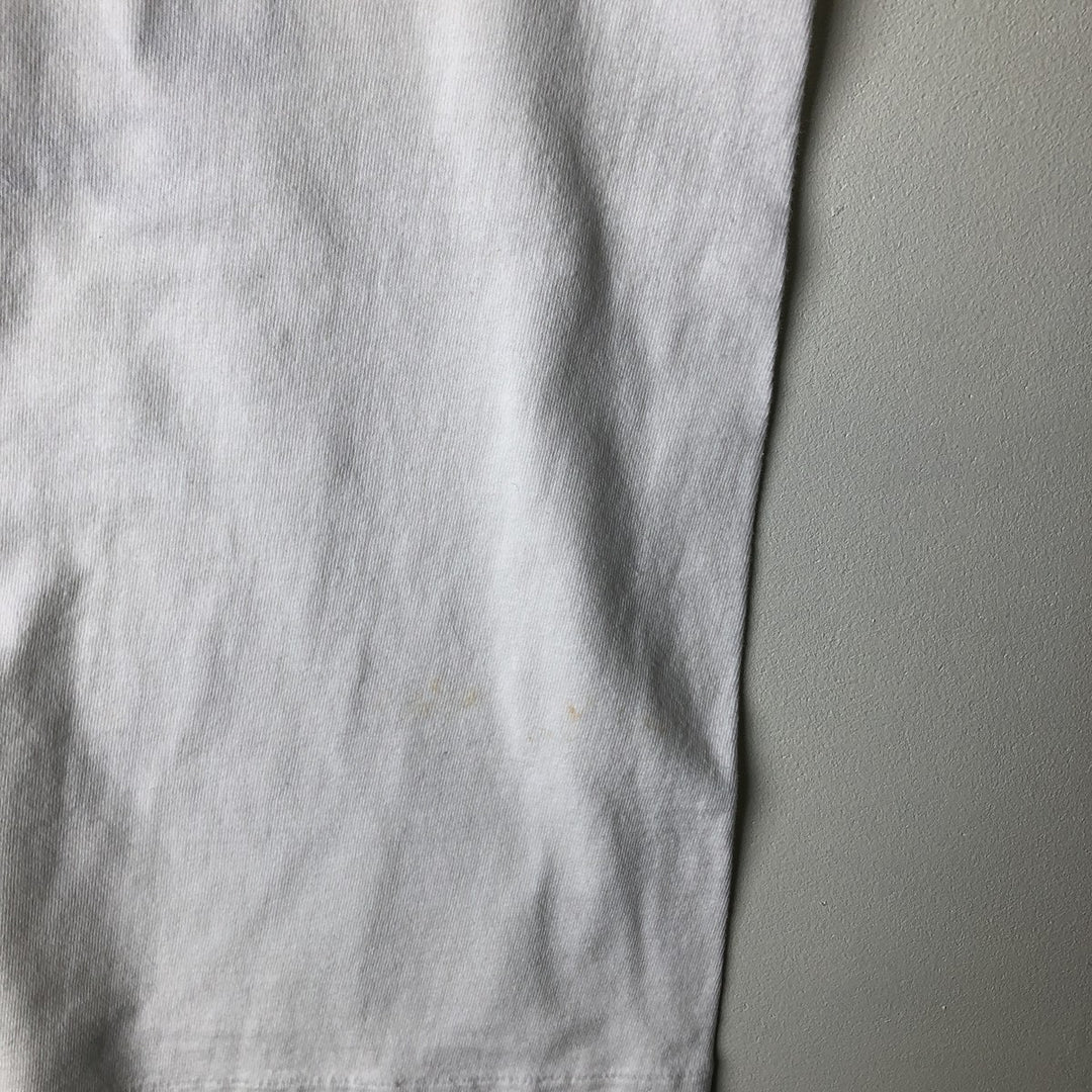 Vintage 90'S Lake Street Art T-shirt, Made in USA, Men's Size L cotton white type Vintage Second Hand