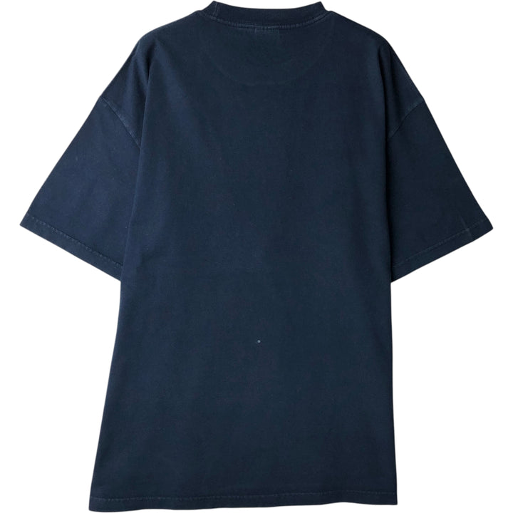 2000'S ALSTYLE Message Print T-Shirt Men's XL cotton navy blue type Vintage Second Hand