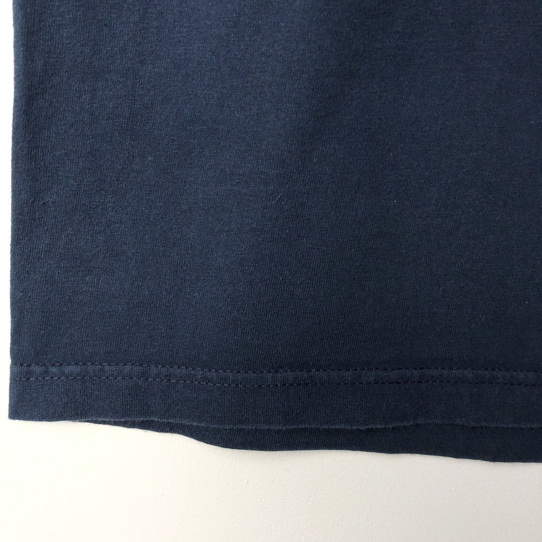 2000'S ALSTYLE Message Print T-Shirt Men's XL cotton navy blue type Vintage Second Hand