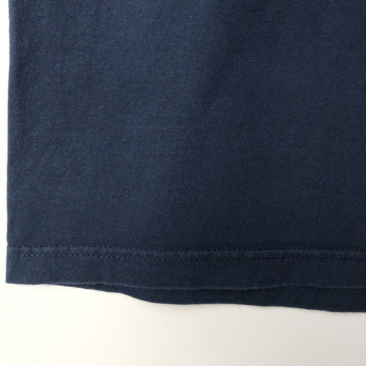2000'S ALSTYLE Message Print T-Shirt Men's XL cotton navy blue type Vintage Second Hand
