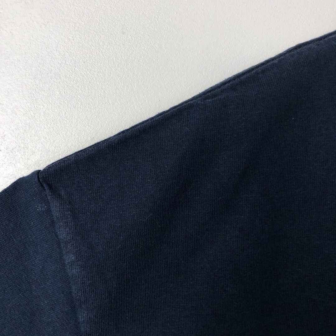 2000'S ALSTYLE Message Print T-Shirt Men's XL cotton navy blue type Vintage Second Hand