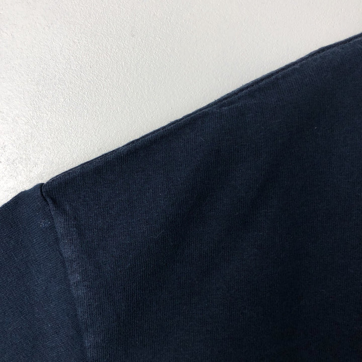 2000'S ALSTYLE Message Print T-Shirt Men's XL cotton navy blue type Vintage Second Hand