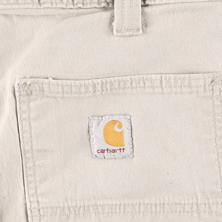Dickies Relaxed Fit Duck Canvas Work Shorts (Men's W36 equivalent) unclear Beige type Vintage Second Hand