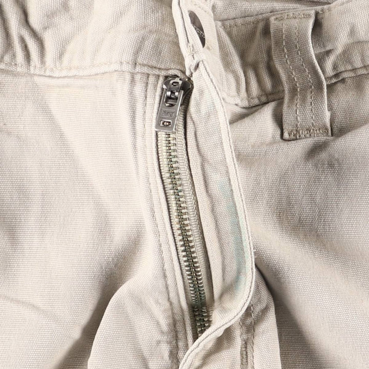Dickies Relaxed Fit Duck Canvas Work Shorts (Men's W36 equivalent) unclear Beige type Vintage Second Hand