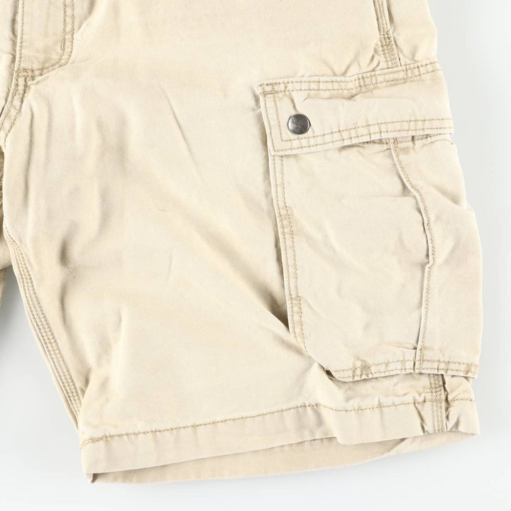 Carhartt Relaxed Fit Duck Cargo Shorts, Men's, W37 cotton Beige type Vintage Second Hand