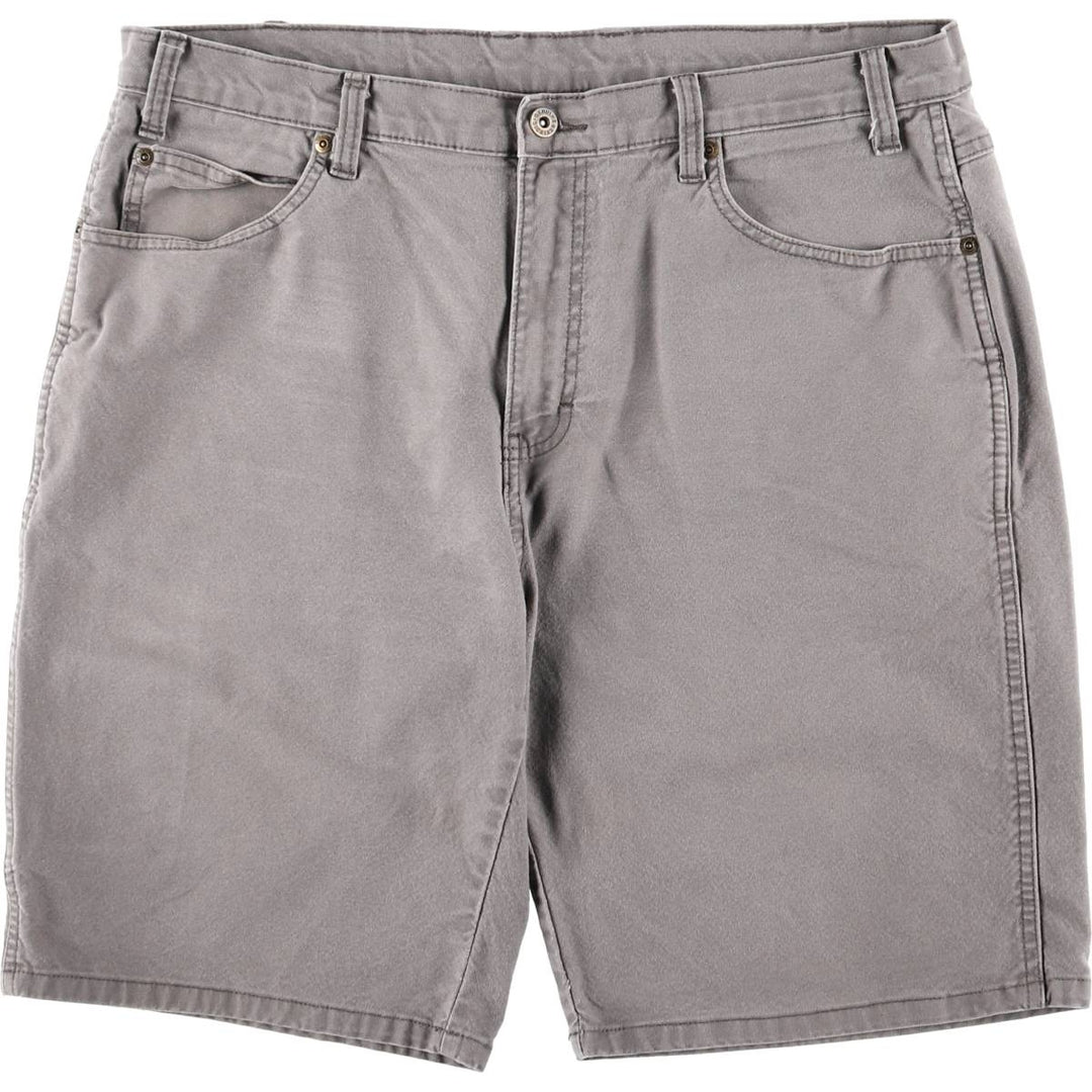Dickies Duck Fabric Work Shorts, Half Pants, Men's, W37 cotton gray type Vintage Second Hand