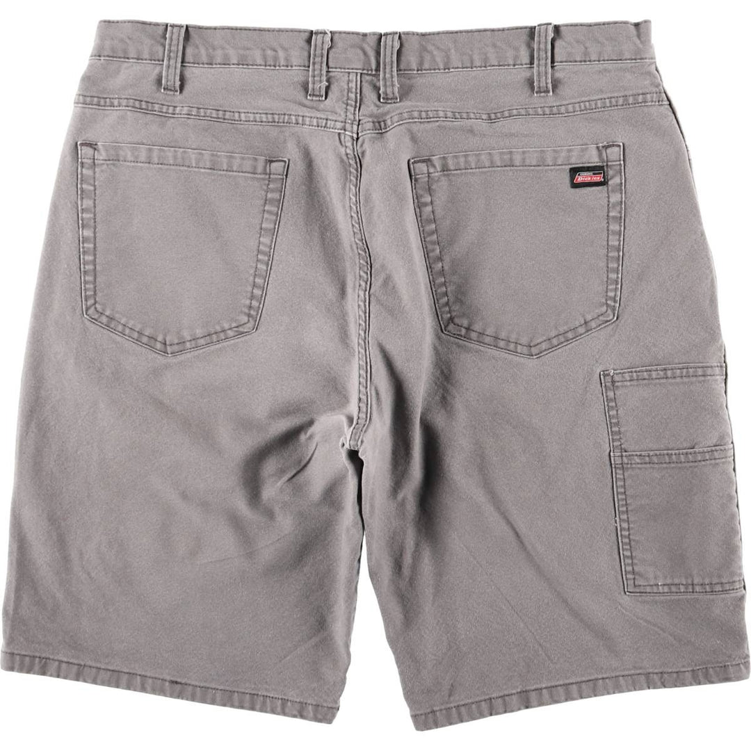 Dickies Duck Fabric Work Shorts, Half Pants, Men's, W37 cotton gray type Vintage Second Hand