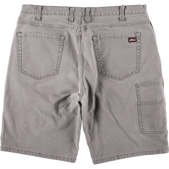 Dickies Duck Fabric Work Shorts, Half Pants, Men's, W37 cotton gray type Vintage Second Hand