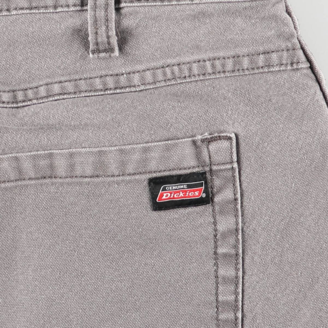 Dickies Duck Fabric Work Shorts, Half Pants, Men's, W37 cotton gray type Vintage Second Hand