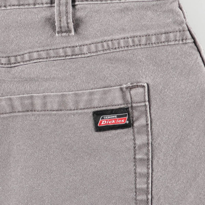 Dickies Duck Fabric Work Shorts, Half Pants, Men's, W37 cotton gray type Vintage Second Hand