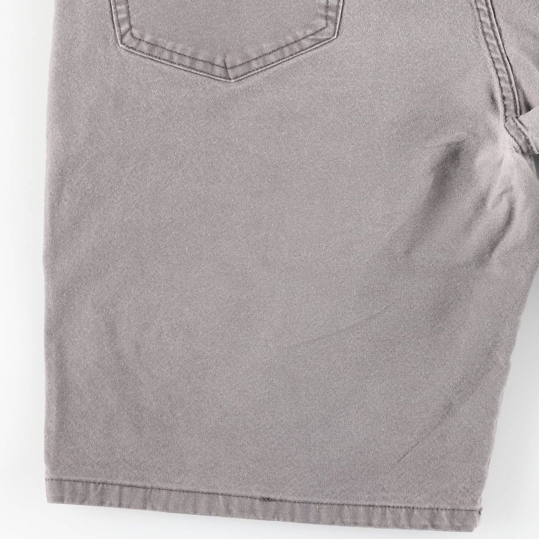 Dickies Duck Fabric Work Shorts, Half Pants, Men's, W37 cotton gray type Vintage Second Hand