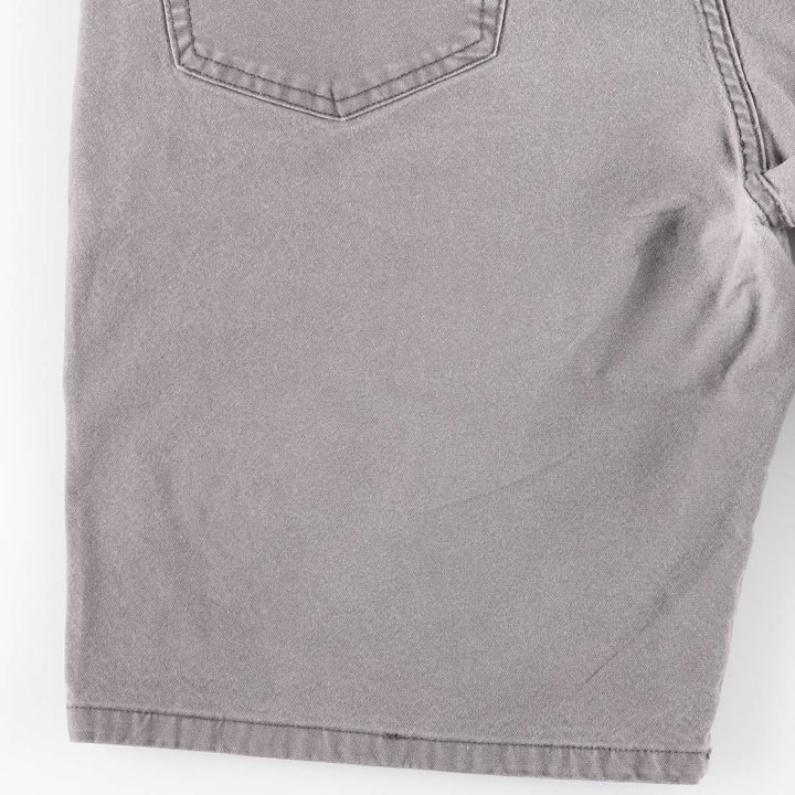 Dickies Duck Fabric Work Shorts, Half Pants, Men's, W37 cotton gray type Vintage Second Hand