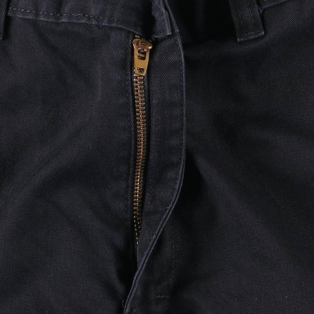 Dickies Work Shorts, Half Pants, Men's, W34 equivalent polyester black type Vintage Second Hand