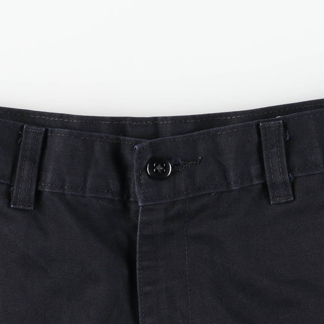 Dickies Work Shorts, Half Pants, Men's, W34 equivalent polyester black type Vintage Second Hand